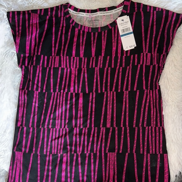 Calvin Klein Tops - Calvin Klein Pink Girls Short Sleeve T-Shirt